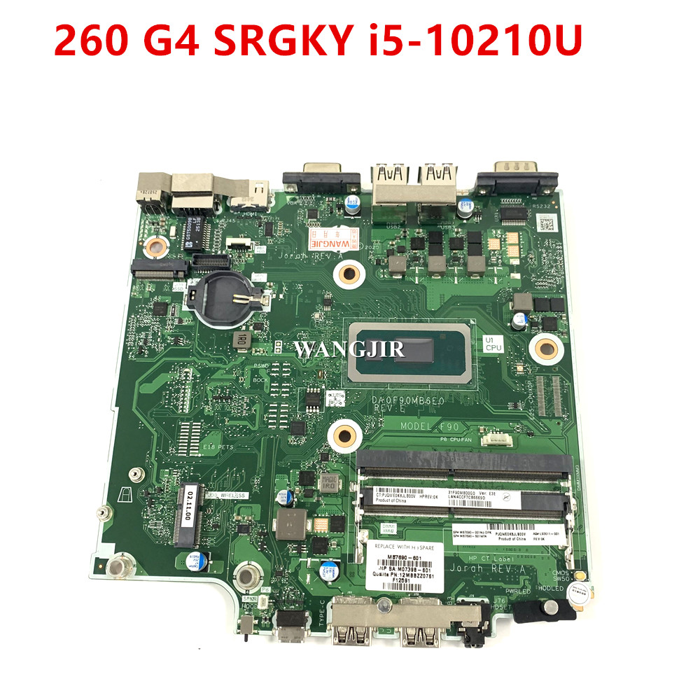 F90 For HP 260 G4 Motherboard  - огляд і ціна Ddr4 16Gb
