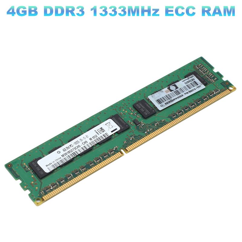 Exquisite-3X 4GB DDR3 1333Mhz  - огляд і ціна Ecc Ram Server