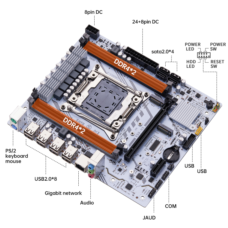 QIYIDA X99 motherboard LGA2011 - огляд і ціна Server Memory Ddr4