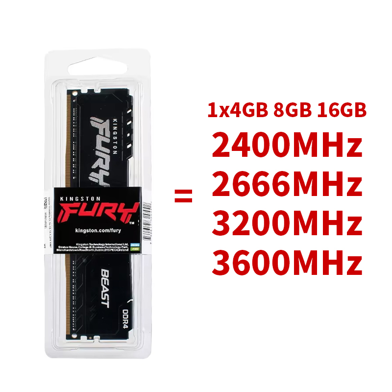 DDR4 Kingston BEAST RAM 3200MH - огляд і ціна Ddr4 2400Mhz