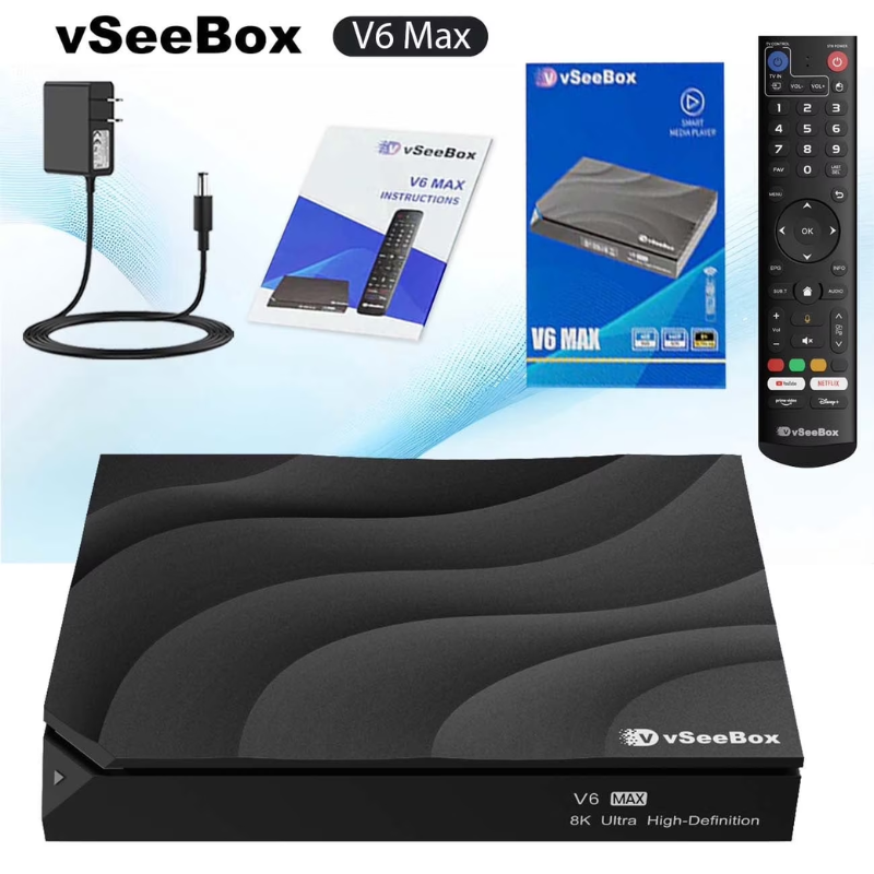 vSeeBox V6 Max | 64GB 8K HD |  - огляд і ціна Ddr3 8Gb