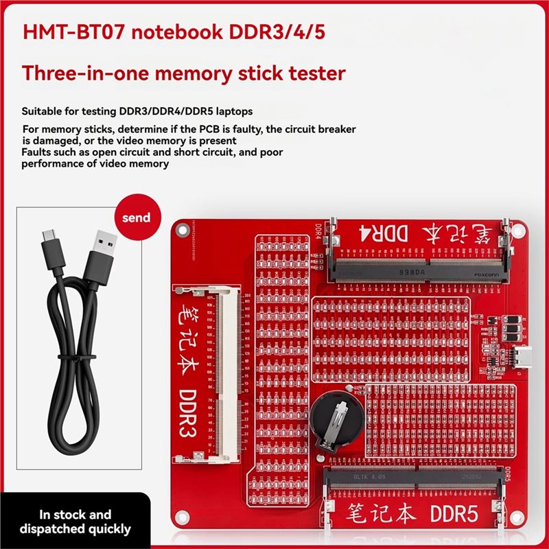 SCLS DDR3/4/5 Memory Tester Un - огляд і ціна Ram Memory Module