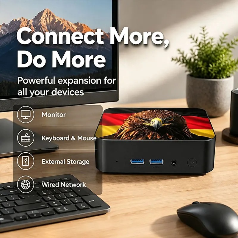 2026  Mini PC Portable Compute - огляд і ціна Ddr4 16Gb