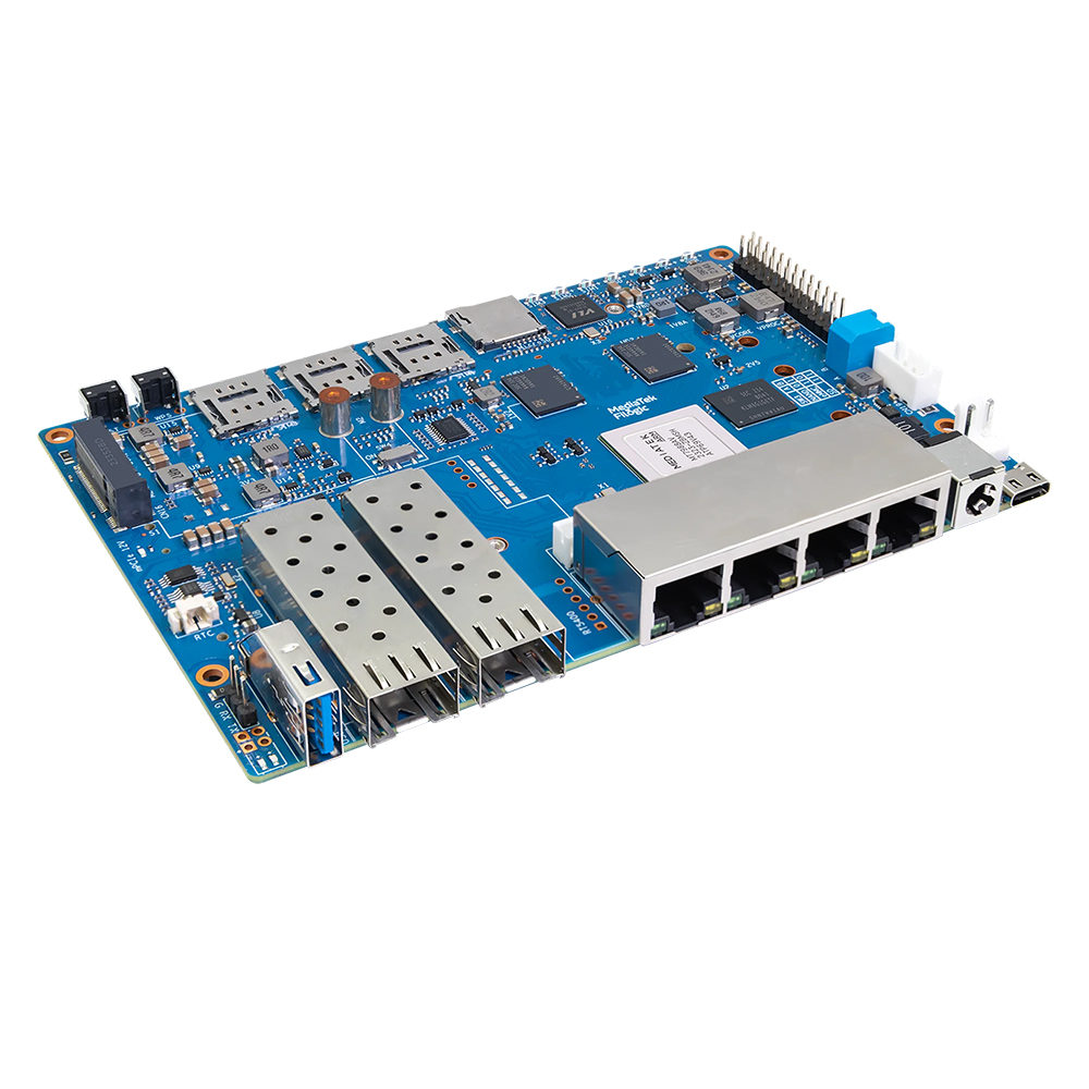 Banana Pi BPI-R4 MediaTek MT79 - огляд і ціна Ddr4 8Gb